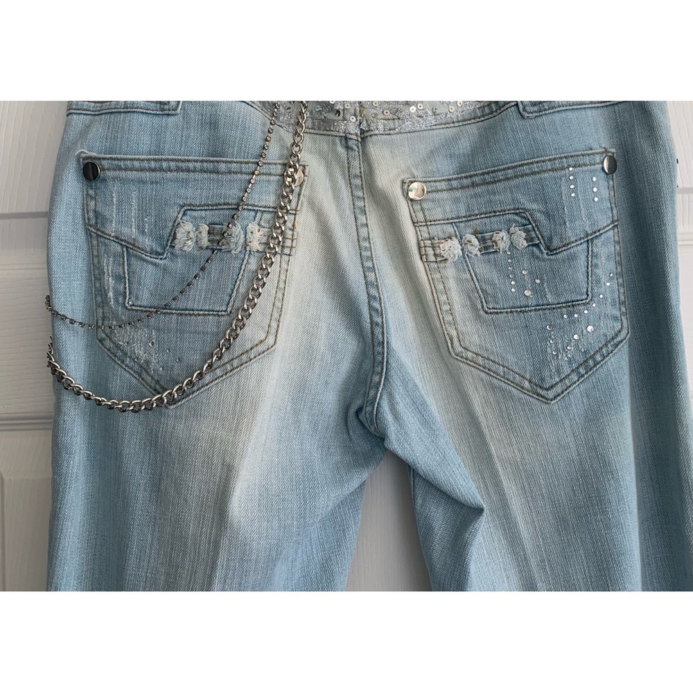 Cache bling jeans - Picture 6 of 15